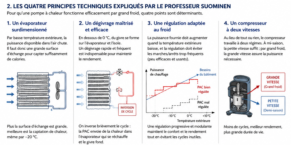 Les quatre principes techniques expliqués par le professeur Suominen